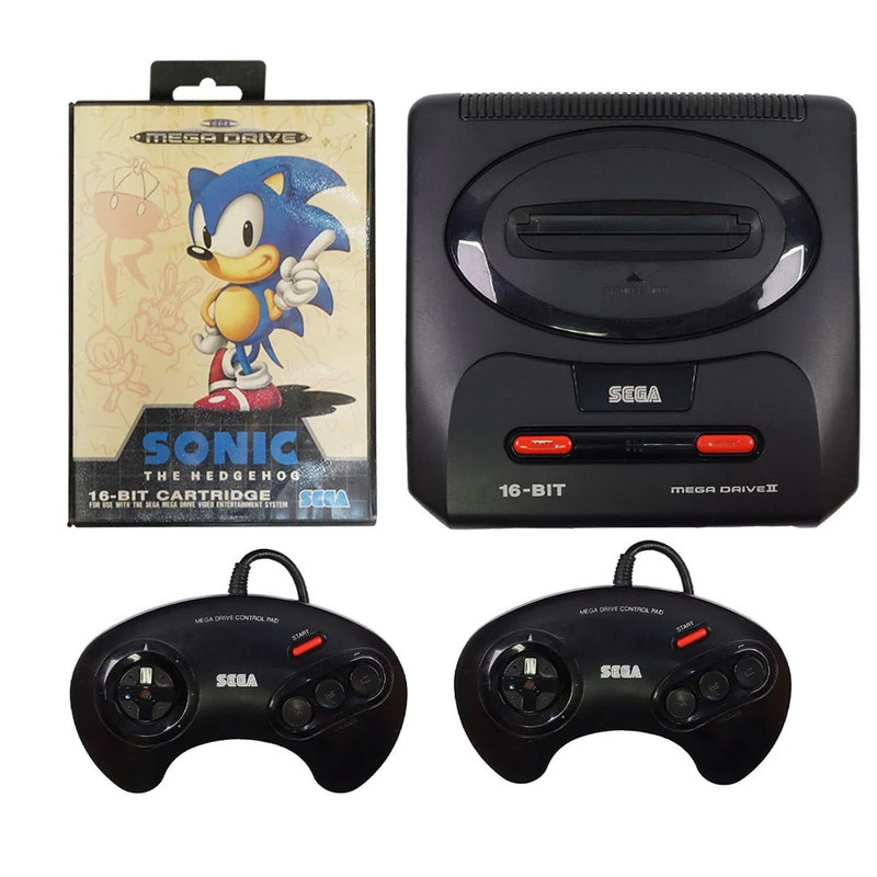 (Pre-Owned) Sega Mega Drive II Console - Black - ريترو